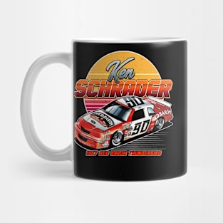 Ken Schrader Red Baron 80s Retro Mug